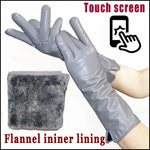 ✨ Damen Premium-Lederhandschuhe – Echtes Schafleder & warmes Flanellfutter für Winter & Alltag