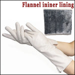 ✨ Damen Premium-Lederhandschuhe – Echtes Schafleder & warmes Flanellfutter für Winter & Alltag