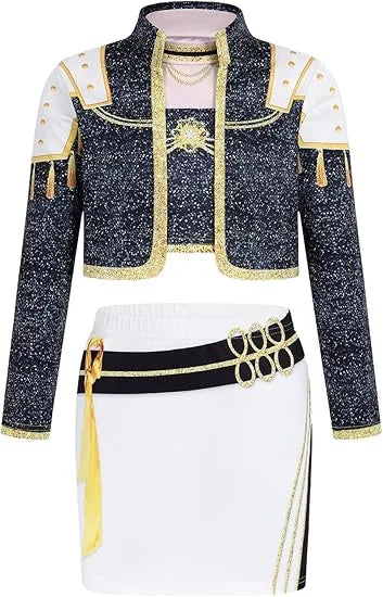 ✨ Mode Gedrucktes Kinder-Set – Cosplay & Party Outfit für Mädchen ✨