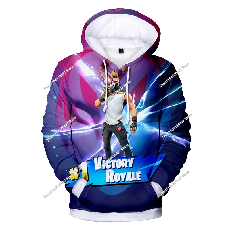 🔥 Fortnite Kinder Hoodie/T-Shirt – Bequeme Streetwear für Jungen & Mädchen