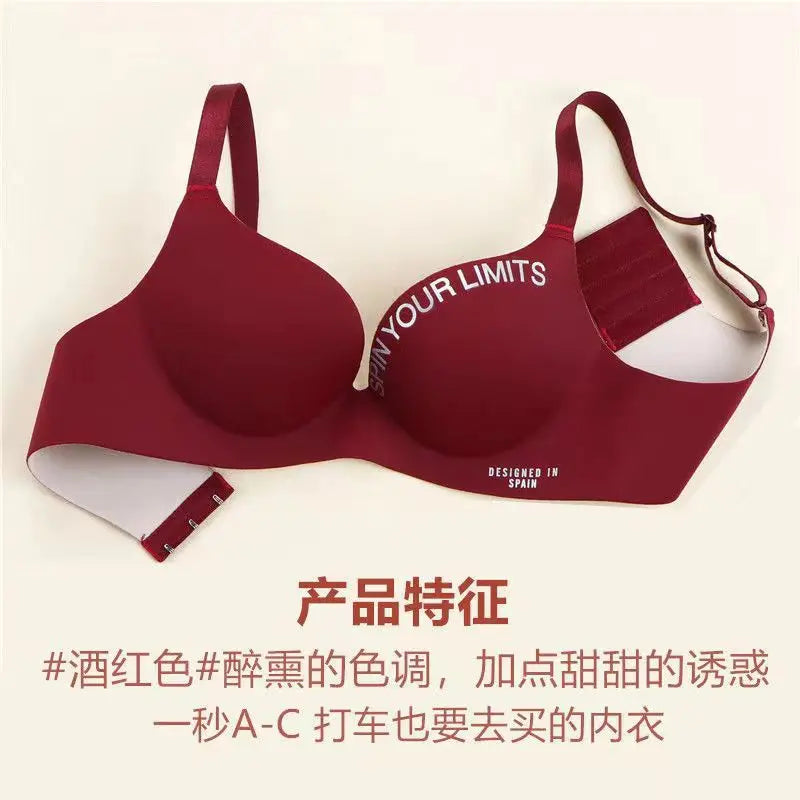 ✨ Nahtloser Push-Up BH für Damen – Bequemer Einteiler mit verstellbaren Trägern 🌸