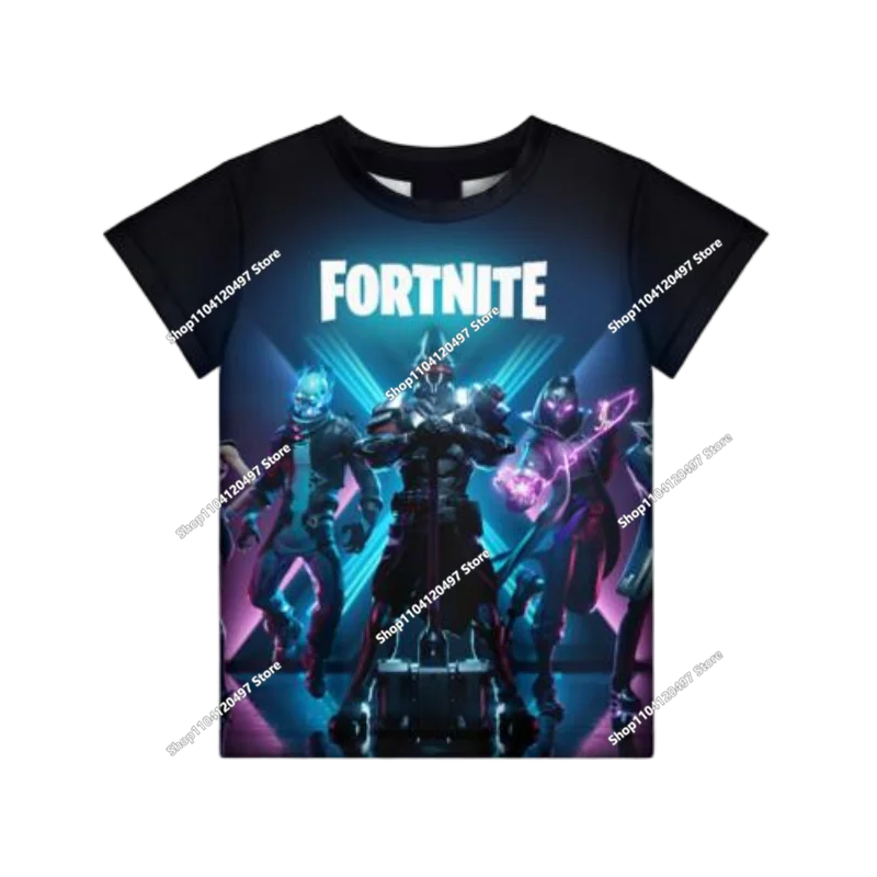🔥 Fortnite Kinder Hoodie/T-Shirt – Bequeme Streetwear für Jungen & Mädchen