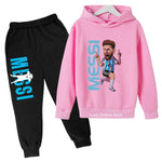 ⚽ Kinder Messi-Avatar Hoodie & Hose – 2-teilig