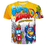 🦸‍♂️ SuperZings Kinder T-Shirt – Buntes Anime & Spiel Streetwear Shirt für Jungen & Mädchen