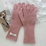 🍁 Unisex Touchscreen-Handschuhe aus 100 % Wolle – Warme Strickhandschuhe🧤