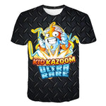 🦸‍♂️ SuperZings Kinder T-Shirt – Buntes Anime & Spiel Streetwear Shirt für Jungen & Mädchen
