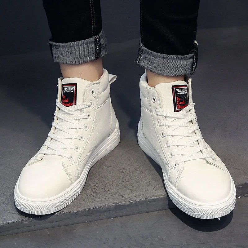 🔥50% Herren High-Top Leinwand Sneaker