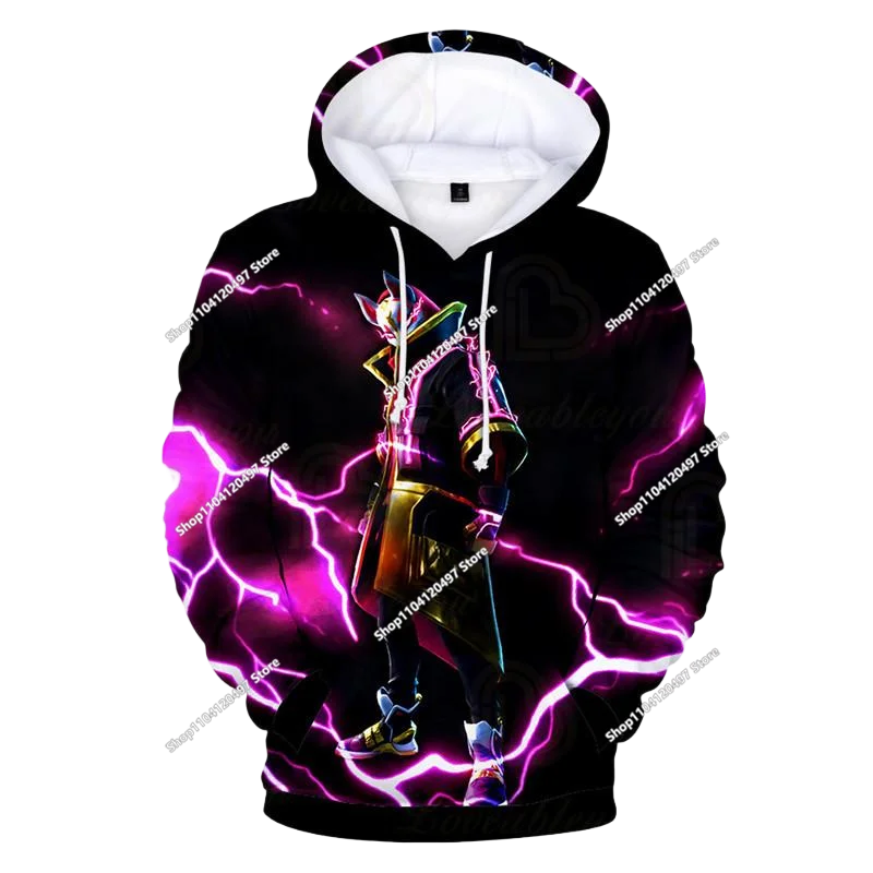 🔥 Fortnite Kinder Hoodie/T-Shirt – Bequeme Streetwear für Jungen & Mädchen