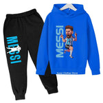 ⚽ Kinder Messi-Avatar Hoodie & Hose – 2-teilig