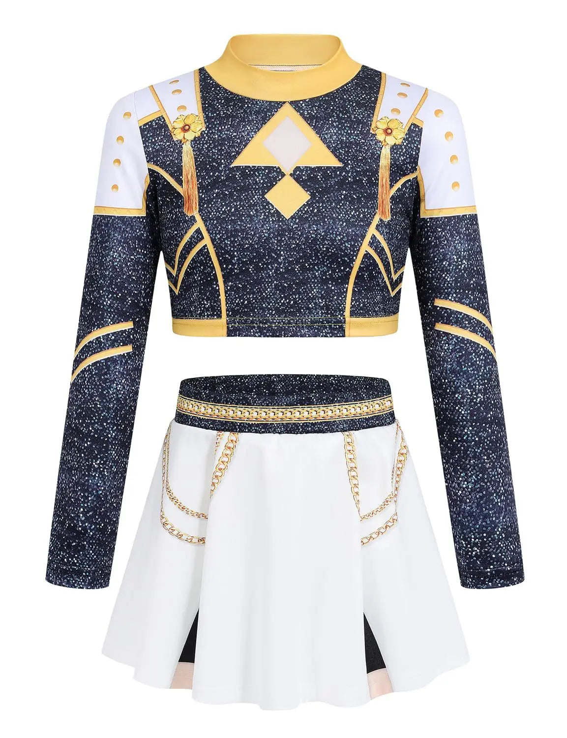 ✨ Mode Gedrucktes Kinder-Set – Cosplay & Party Outfit für Mädchen ✨