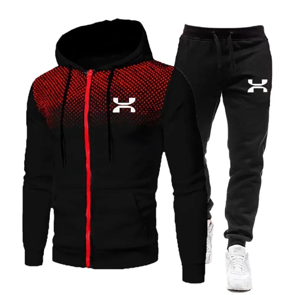 🎽Herren Sport-Trainingsanzug – Warmer Herbst & Winter Tage🔥