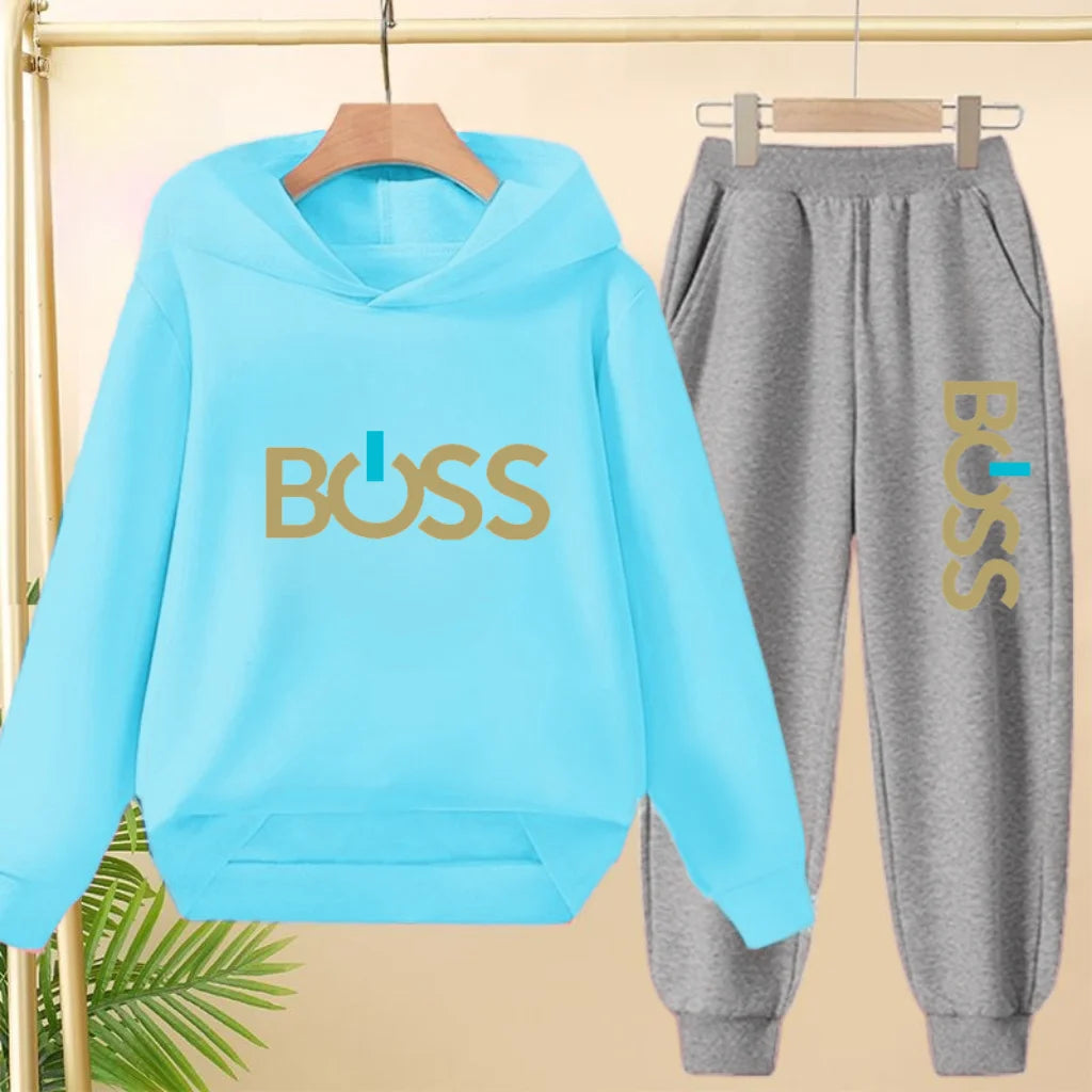 🩳 Kinder Hoodie & Hosen – 2-teiliges Sport-Set (3–12 Jahre)