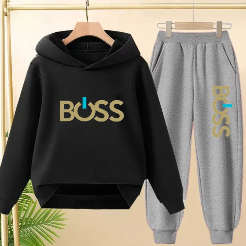 🩳 Kinder Hoodie & Hosen – 2-teiliges Sport-Set (3–12 Jahre)