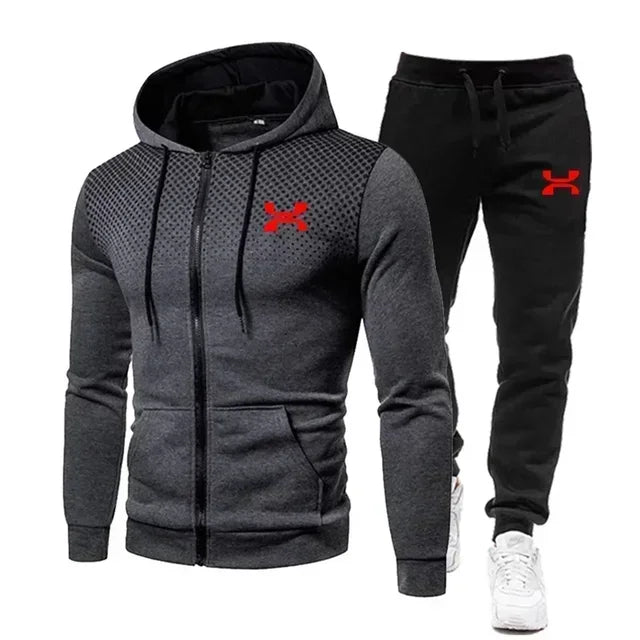 🎽Herren Sport-Trainingsanzug – Warmer Herbst & Winter Tage🔥