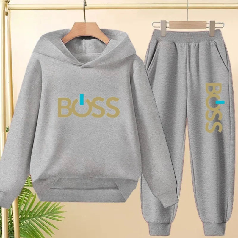 🩳 Kinder Hoodie & Hosen – 2-teiliges Sport-Set (3–12 Jahre)