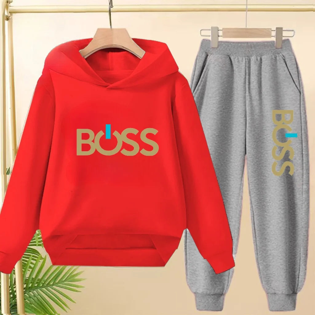 🩳 Kinder Hoodie & Hosen – 2-teiliges Sport-Set (3–12 Jahre)