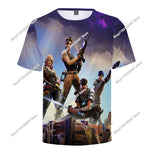 🔥 Fortnite 3D Kinder T-Shirt – Battle Royale Hero Shirt für Jungen & Mädchen