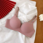 ✨ Nahtloser Push-Up BH für Damen – Bequemer Einteiler mit verstellbaren Trägern 🌸