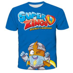🦸‍♂️ SuperZings Kinder T-Shirt – Buntes Anime & Spiel Streetwear Shirt für Jungen & Mädchen