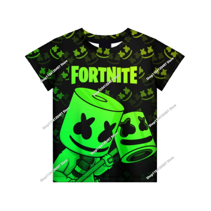 🔥 Fortnite Kinder Hoodie/T-Shirt – Bequeme Streetwear für Jungen & Mädchen