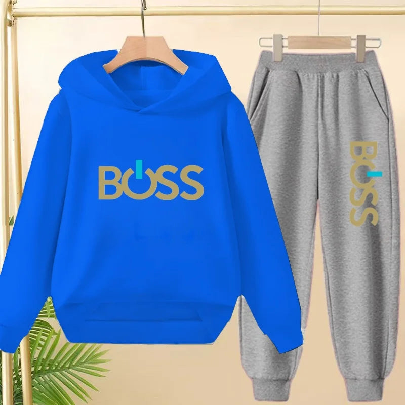 🩳 Kinder Hoodie & Hosen – 2-teiliges Sport-Set (3–12 Jahre)