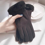 🧤 Thermisch gefütterte Winter-Fahrradhandschuhe für Damen