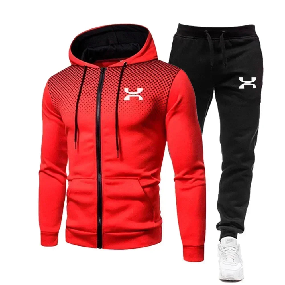 🎽Herren Sport-Trainingsanzug – Warmer Herbst & Winter Tage🔥