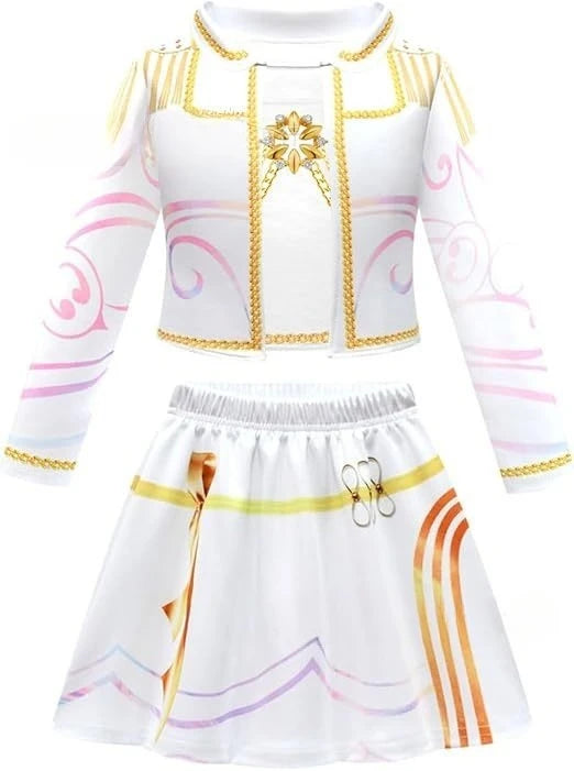 ✨ Mode Gedrucktes Kinder-Set – Cosplay & Party Outfit für Mädchen ✨