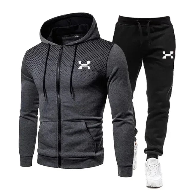 🎽Herren Sport-Trainingsanzug – Warmer Herbst & Winter Tage🔥