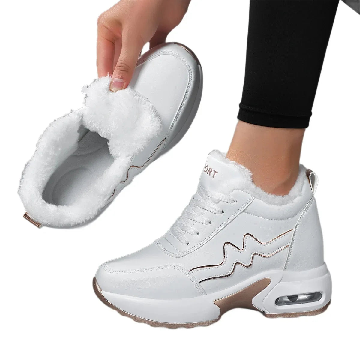 ❄️ Damen Winter Sneaker mit Komfortsohle