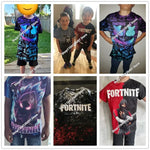 🔥 Fortnite 3D Kinder T-Shirt – Battle Royale Hero Shirt für Jungen & Mädchen
