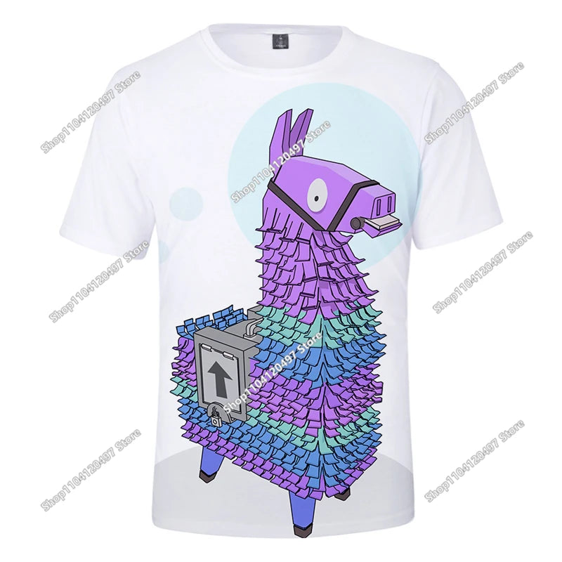 🔥 Fortnite 3D Kinder T-Shirt – Battle Royale Hero Shirt für Jungen & Mädchen