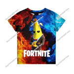 🔥 Fortnite 3D Kinder T-Shirt – Battle Royale Hero Shirt für Jungen & Mädchen