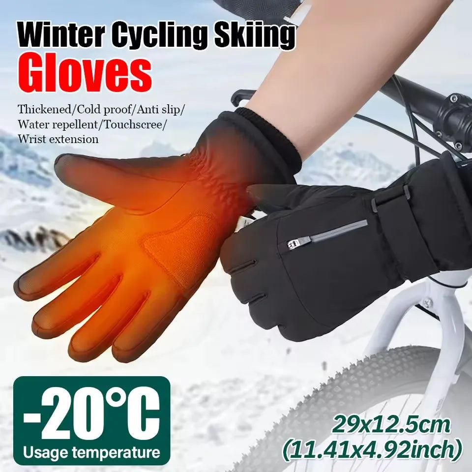 GTUBIKE Winter Outdoor Handschuhe – warm, wasserdicht & Touchscreen-kompatibel
