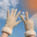 🧤 Thermisch gefütterte Winter-Fahrradhandschuhe für Damen