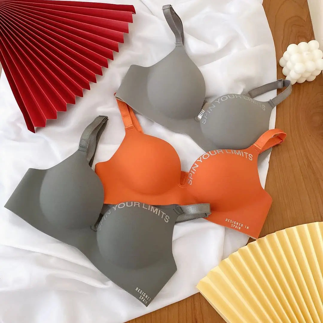 ✨ Nahtloser Push-Up BH für Damen – Bequemer Einteiler mit verstellbaren Trägern 🌸
