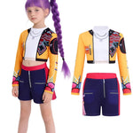 ✨ Mode Gedrucktes Kinder-Set – Cosplay & Party Outfit für Mädchen ✨