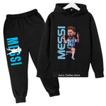 ⚽ Kinder Messi-Avatar Hoodie & Hose – 2-teilig