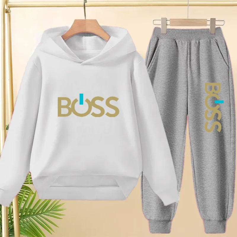 🩳 Kinder Hoodie & Hosen – 2-teiliges Sport-Set (3–12 Jahre)