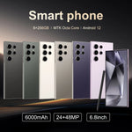 📱S25 Pro Smartphone – 6,8" Android Handy • 8+256GB • 48MP Kamera • 6000mAh Akku • Dual SIM