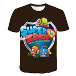 🦸‍♂️ SuperZings Kinder T-Shirt – Buntes Anime & Spiel Streetwear Shirt für Jungen & Mädchen