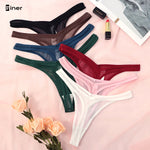 Mesh-Tangas – Damen Nahtlose - Weiche G-Strings mit T-Rücken