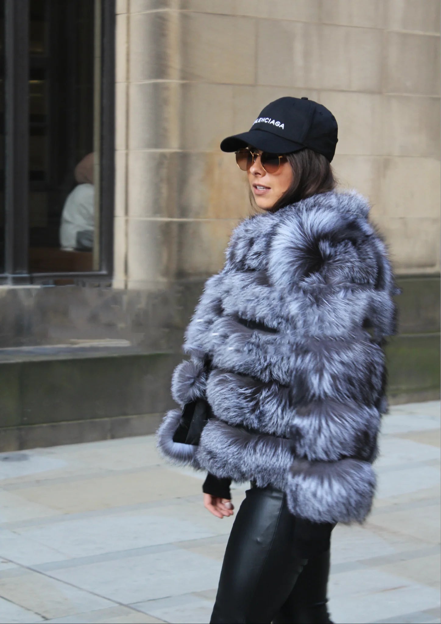 🔥Luxus Echtfell-Fuchspelz Wintermantel– (Premium)